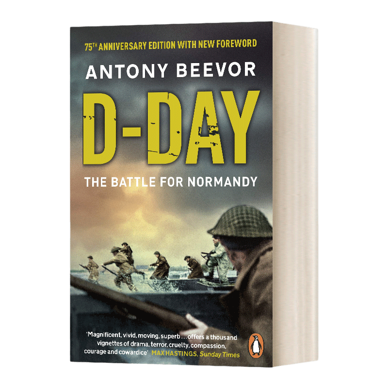 英文原版 D-Day 75th Anniversary Edition 诺曼底登陆 英文版 进口英语原版书籍