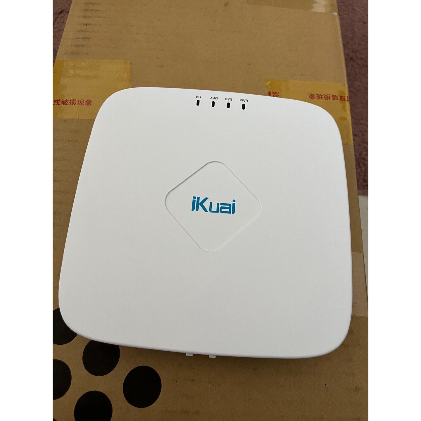 【议价-可维修】IKUAI 双频吸顶式AP 爱快IK-H17 时图 就一 /二手