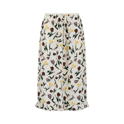 【24期免息】MARNI 2025早秋新品女士印花休闲半身裙