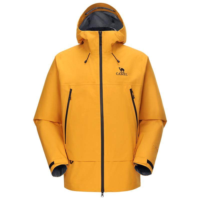 骆驼王者凯甲Ultra羽神冲锋衣男三合一 鹅绒内胆新款防水硬壳外套