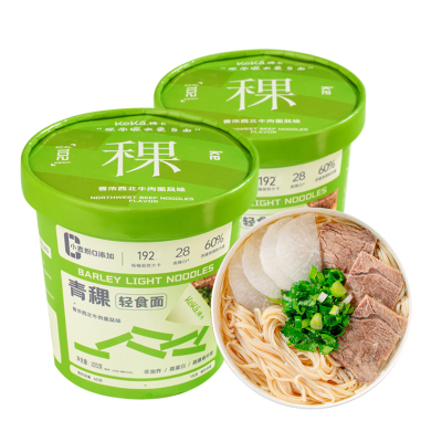 稞卡慢碳水桶装泡面速食