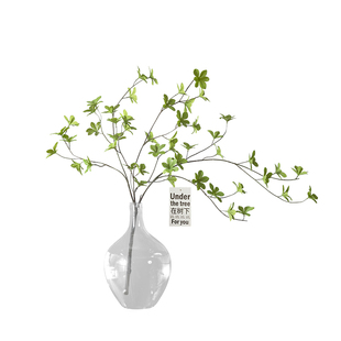 森空间仿真绿植吊钟马醉木室内桌面落地装饰摆件轻奢简约仿生植物