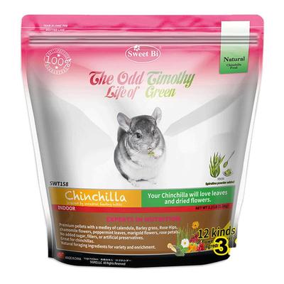 SWEETBI碧甜高级龙猫粮美毛粮增