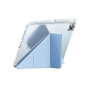 第一卫iPadPro保护壳适用苹果2024新款平板air6防弯摔5/4透明保护套10代11寸9全包2022轻薄Y折亚克力13带笔槽