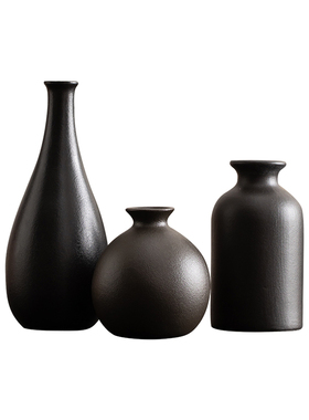 中式禅意花瓶级感小众摆件