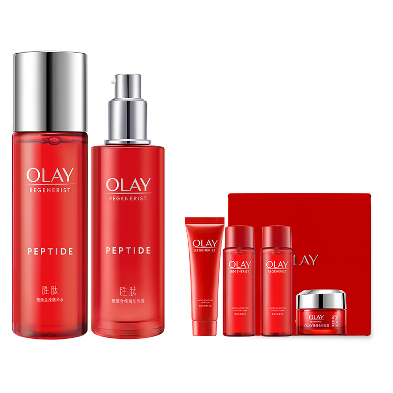 【618】OLAY玉兰油大红瓶水乳套装化妆护肤品抗皱紧致保湿旗舰店