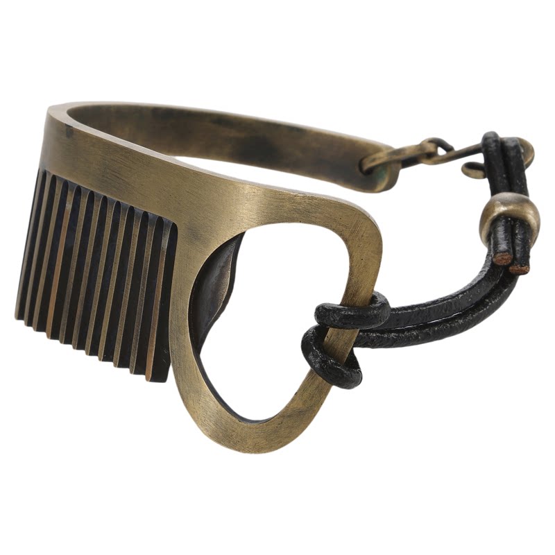 【PacShop】.pac 黄铜排梳开瓶器手镯 COMB DOWN BRACELET