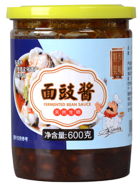 寮步美味肉炒蔬菜广东特产面豉酱