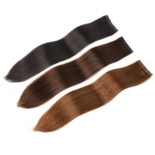 真发发片全真人发无痕隐形接发增发量蓬松假发女长发一片式假发片