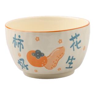 陶瓷米饭碗釉下彩家用2026新款高颜值个人专用小碗汤碗中式吃饭碗