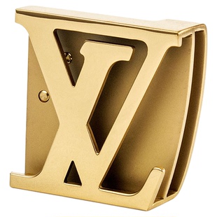 男皮带扣高端不锈钢纯钢扣头字母平滑扣腰带式时尚皮带头腰带扣