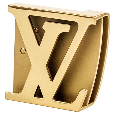 字母不锈钢扣平滑扣内穿式