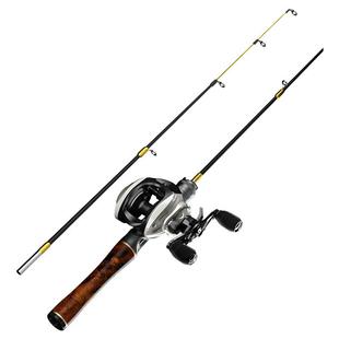 羚特新款碳素冰钓竿实心竿梢高灵敏冬钓冰洞垂钓专用钓鱼竿冰钓杆