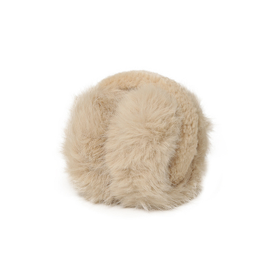 白色护耳防冻冬季保暖耳罩