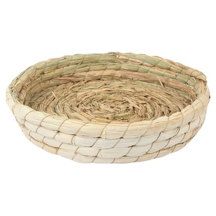 宠物兔子笼子草窝过冬保暖兔兔龙猫荷兰猪垂耳兔仓鼠草垫手工草编