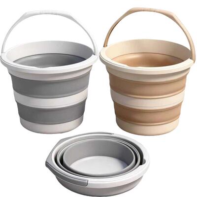 加厚大号折叠手提水桶