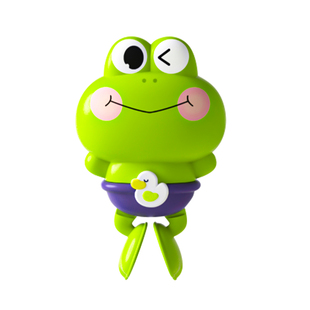 宝宝洗澡玩具男孩儿童戏水婴幼儿夏天玩水上青蛙小孩浴室游泳女孩