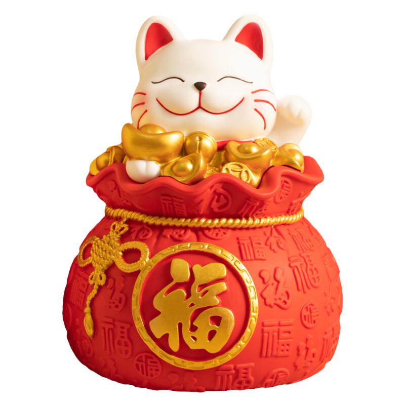 招财猫摆件客厅存钱罐2026新款