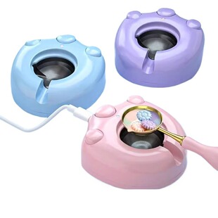 火漆印章电熔炉套装火漆蜡粒融化电子火漆炉信封封口火漆加热炉猫爪炉和火漆勺整套USB接口火漆电炉