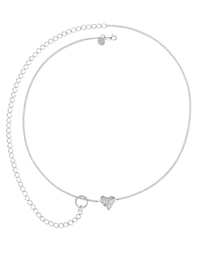 尤目甜食系列糖纸925纯银锁骨链