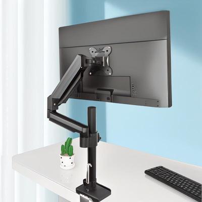 电脑显示器支架倒挂吊架显示屏幕悬臂加高架机械臂可升降倒装底座