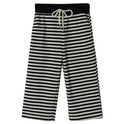 YUSONG◆夏季系带条纹阔腿裤儿童