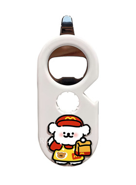磁吸冰箱贴开瓶器可爱卡通多功能啤酒开瓶盖神器易拉罐饮料起瓶器