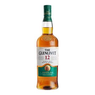 【官旗正品】The Glenlivet格兰威特12年单一麦芽威士忌700ml洋酒