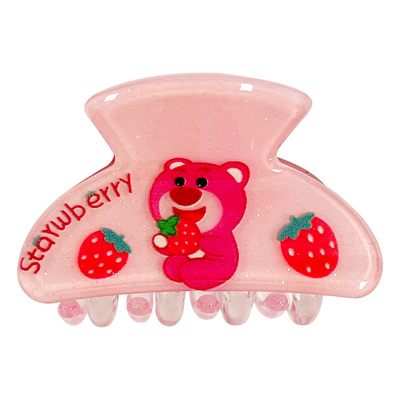 可爱女孩糖果色抓夹公主