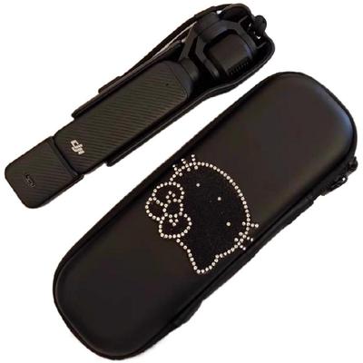 hallo猫咪大疆pocket3保护壳创意配件保护套可爱收纳包卡通挂绳