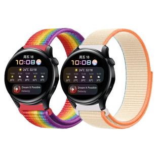 适用华为GT5/gt6手表GT2表带Watch5/4/3Pro尼龙GT4智能ES荣耀Magic2回环gs3运动GT4配件gt6/5Pro女2E男款
