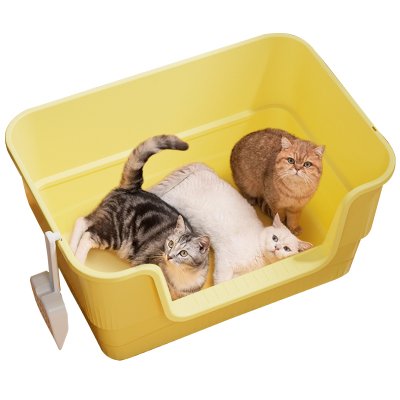 猫砂盆特大号超大全开放