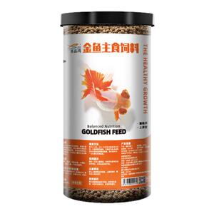 吉品鸿通用金鱼粮600克观赏鱼饲料冷水鱼池塘鱼通用鱼食0.1CM颗粒