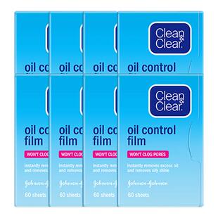 cleanclear日本可伶可俐吸油纸面部去油便携控油男女生蓝膜面巾纸