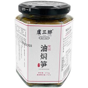虞三胖奉化油焖笋宁波烤凉菜275g