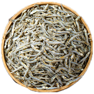 渔食客新晒淡干小鱼干250g深海小银鱼干面条鱼海燕鱼海鲜水产干货