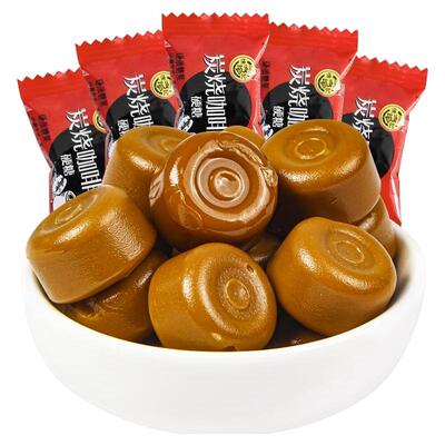 徐福记炭烧咖啡糖特浓硬糖