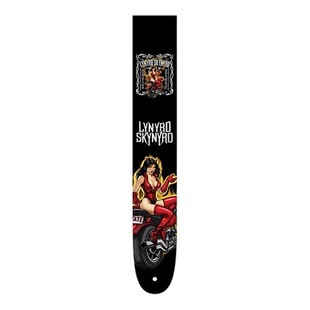 加拿大Perri's派瑞斯LYNYRD SKYNYRD电木吉他皮制背带 6.35CM
