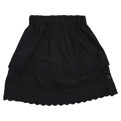 memoryin童装蕾丝边半身裙