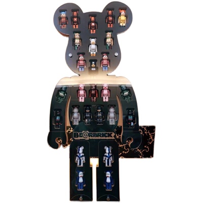bearbrick 100%整身熊展示板BE@RBRICK