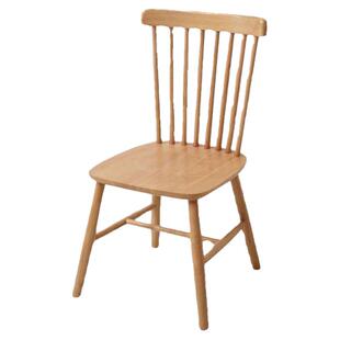 北欧实木餐椅白茬白胚温莎椅餐厅椅子咖啡厅民宿DIY设计师工程单