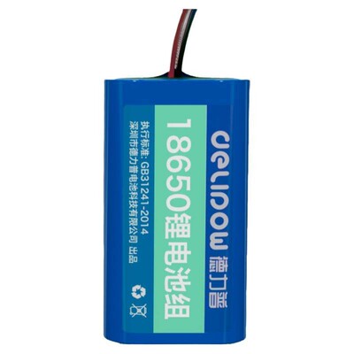 德力普18650锂电池组可充蓄电池