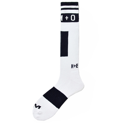 d.m时尚风字母欧美毛巾底足球袜