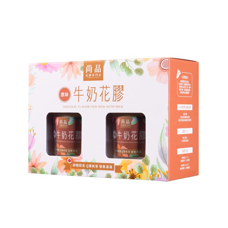 尚品 原味牛奶花胶2杯装即开即食节日送礼胶原蛋白美容养颜进口版