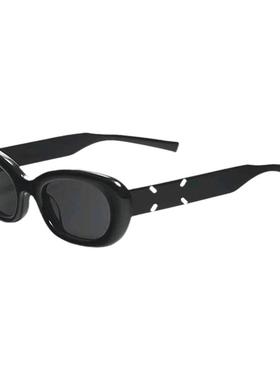 gm韩版椭圆遮阳女辣妹个性太阳镜