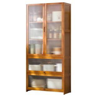 餐边柜子储物柜厨房置物架橱柜茶水边柜酒柜客厅靠墙家用杂物收纳