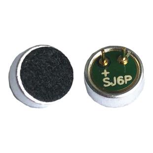 6*2.2mm 6022咪头 带引脚 电容式 驻极体话筒 拾音器 传声器 52DB