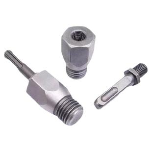 水钻丝杆套装开孔器转换杆接头连接杆电锤冲击钻专用六角螺杆 m22