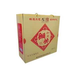 铜关粉皮包装礼盒1000g绿豆淀粉非遗工艺安徽亳州特产