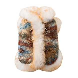 费尔岛宠物衣服小猫咪冬装布偶防掉毛马甲暹罗猫无毛猫德文猫马甲